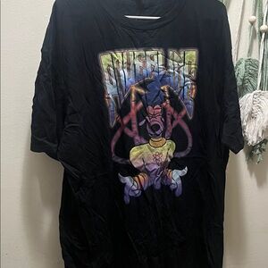 Disney Black Goofy Graphic Tee